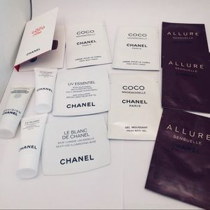 Chanel Bundle Le Blanc,  Rouge Coco Gloss, Coco Mademoiselle & more